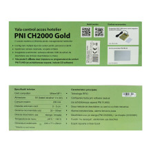 Yala hotel access control PNI CH2000R Gold with opening card reader on the right side Yala hotel access control PNI CH2000R Gold with opening card reader on the right side