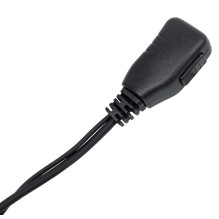 Headset with microphone and acoustic tube PNI HS82L with 2-pin PNI-K plug