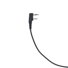 Headset with microphone and acoustic tube PNI HS82L with 2-pin PNI-K plug