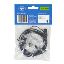 Headset with microphone and acoustic tube PNI HS82L with 2-pin PNI-K plug