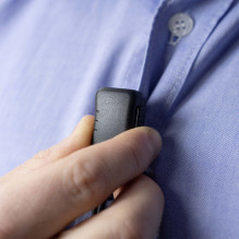 Headset with microphone and acoustic tube PNI HS82L with 2-pin PNI-K plug