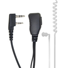 Headset with microphone and acoustic tube PNI HS82L with 2-pin PNI-K plug