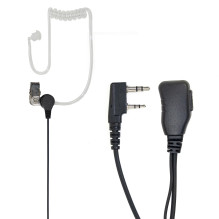 Headset with microphone and acoustic tube PNI HS82L with 2-pin PNI-K plug