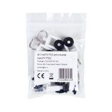 Set of 10 rings PNI PT923I for curtain rail, drapery PNI PT923