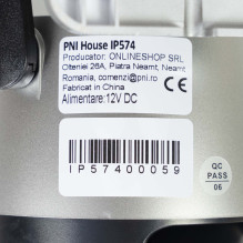 PNI House IP574 video surveillance camera with Wi-Fi, PTZ, dual lens 4MP + 4MP, 10X optical zoom, IP65