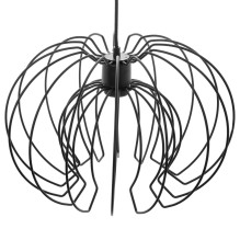 Suspended lighting fixture ADVITI BOLA 1P AD-LD-6221BE27, E27, maximum 60W, black