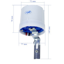 Night / day photosensor PNI FS3000 25A, 3000W, outdoor
