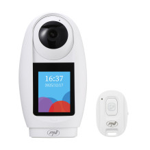 PNI IP733 3MP video surveillance camera, bidirectional audio and video, with Bluetooth SOS call button, screen, baby mon