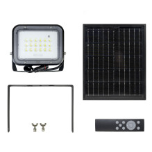 PNI GreenHouse WS50 50W LED reflector with solar panel, 6000mAh battery, remote control, adjustable timing and brightnes