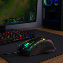 Wozinsky WMGK-7200 Wired Optical Gaming Mouse 7200 DPI - Black