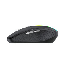 Wozinsky WMGK-1132 Wireless Mouse with RGB Backlight - Black