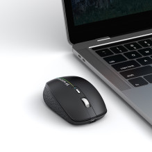 Wozinsky WMGK-1132 Wireless Mouse with RGB Backlight - Black