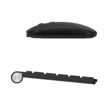 Wozinsky Wireless Keyboard + Compact Mouse Set - Black