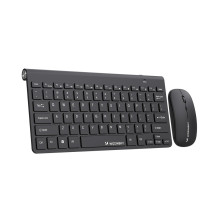 Wozinsky Wireless Keyboard + Compact Mouse Set - Black