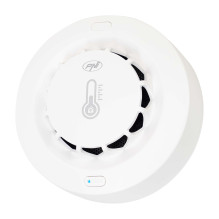 PNI SafeHouse A022 wireless temperature and humidity smoke sensor compatible with the Tuya application, sound alarm
