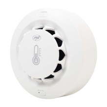PNI SafeHouse A022 wireless temperature and humidity smoke sensor compatible with the Tuya application, sound alarm