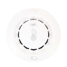 PNI SafeHouse A022 wireless temperature and humidity smoke sensor compatible with the Tuya application, sound alarm