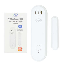 PNI Safe House HS301 magnetic contact with Wi-Fi, for door / window monitoring through the Tuya Smart application, 80dB 