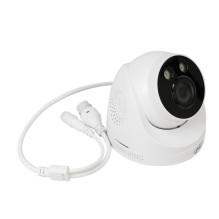PNI House IP710J POE NVR video surveillance package, 2 PNI IP505J 5MP cameras and 2 20 meter UTP CAT6 cables included