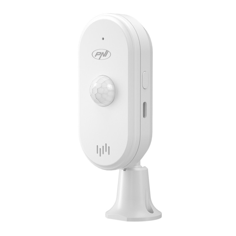 SafeHouse HS401 PIR PIR motion sensor with Wi-Fi, compatible with the Tuya application, 80dB sound alarm, built-in speak