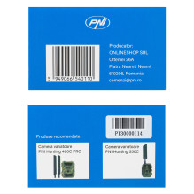 Solar charger PNI GreenHouse P13 6V and 12V output, 3W, Li-Ion 5200 mAh battery, IP66 for hunting cameras