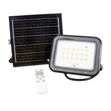PNI GreenHouse WS50 PRO 50W LED floodlight with 6W solar panel, 5000mAh battery, 800lm, remote control, timing and adjus PNI GreenHouse WS50 PRO 50W LED floodlight with 6W solar panel, 5000mAh battery, 800lm, remote control, timing and adjus