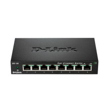 Internet switch D-link DLK S108 with 8 ports 10 / 100Mb metal housing Internet switch D-link DLK S108 with 8 ports 10 / 100Mb metal housing