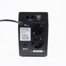 UPS SilverCloud SafePC 650AVR power 360W LCD screen PC monitoring software