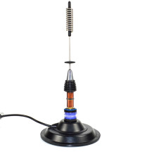 PNI Escort HP 82 portable CB radio station kit, multi standard, 4W, 12V, AM-FM with PNI ML70 CB antenna with magnet