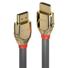 HDMI Kabelis - LINDY Gold Line Didelės Spartos HDMI Kabelis M / M, 3 m, Pilkas