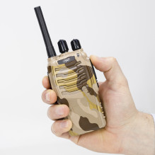 Package 8 PNI PMR R40 CAMO 0.5W, 16 PMR, Li-Ion 1200mAh portable radios with chargers and headphones included Package 8 PNI PMR R40 CAMO 0.5W, 16 PMR, Li-Ion 1200mAh portable radios with chargers and headphones included