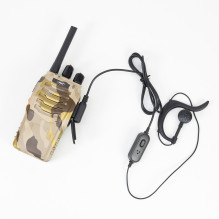 Package 8 PNI PMR R40 CAMO 0.5W, 16 PMR, Li-Ion 1200mAh portable radios with chargers and headphones included