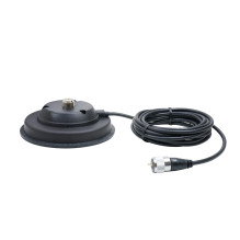 PNI Escort HP 82 portable CB radio station kit, multi standard, 4W, 12V, AM-FM with PNI ML100 CB antenna with magnet