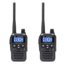 Kit of 2 portable radio...