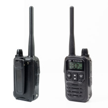 Kit of 2 portable radio stations PNI PMR R45 PRO 446MHz, 0.5W, 99CH programmable, 16 PMR, VOX, TOT, BCL, Scan, Roger Bee