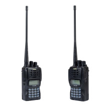PNI Alinco DJ-500-E Portable VHF / UHF Radio Station Kit Adjustable Power, 200CH, 1500mAh, Talk Around, VOX, TOT, CTCSS,