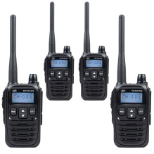 Kit of 4 portable radio...