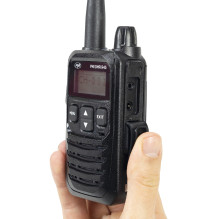 Kit of 4 portable radio stations PNI DMR R45, digital and analog, 446MHz, 16 digital channels and 99 analog channels, vo