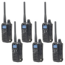 Kit of 6 portable radio...