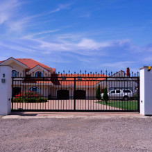 Complete automation kit for self-supporting gates PNI AP800D, motor, wheels, photocells, remote control, lamp, 6 meters 