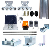 Complete automation kit for self-supporting gates PNI AP800D, motor, wheels, photocells, remote control, lamp, 6 meters 
