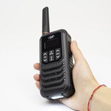 Kit of 6 portable radio stations PNI PMR R80 PRO 0.5W, 16 channels, Waterproof IP67, with LED flashlight, SOS button, VO