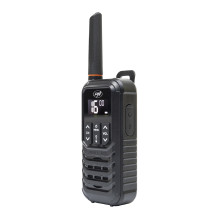 Kit of 8 portable radio stations PNI PMR R80 PRO 0.5W, 16 channels, Waterproof IP67, with LED flashlight, SOS button, VO
