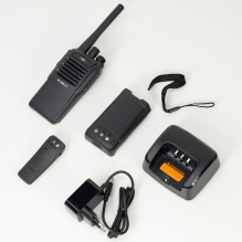 Kit of 6 portable radio stations PNI PMR R17 446MHz, 0.5W, 16 PMR channels and 50 CTCSS and 104 DCS tones, programmable,