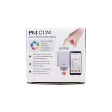 PNI CT24 Smart Thermostatic Head for Radiator, Tuya Smart Mobile App PNI CT24 Smart Thermostatic Head for Radiator, Tuya Smart Mobile App