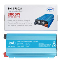 Voltage inverter PNI SP3024 24V power supply 230V output 3000W pure sine wave Voltage inverter PNI SP3024 24V power supply 230V output 3000W pure sine wave