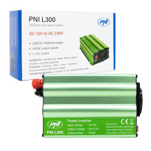Voltage inverter PNI L300 12V supply 230V output 300W