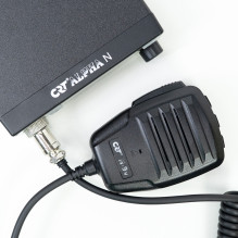 Radio station CB CRT Alpha N ASQ, 4W, NRC, Echo, RF Gain, Roger Beep, color display, 12V-24V