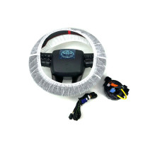 Heated leather steering wheel with airbag and steering wheel for Toyota Hilux GR Heated leather steering wheel with airbag and steering wheel for Toyota Hilux GR