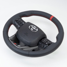 Heated leather steering wheel with airbag and steering wheel for Toyota Hilux GR Heated leather steering wheel with airbag and steering wheel for Toyota Hilux GR